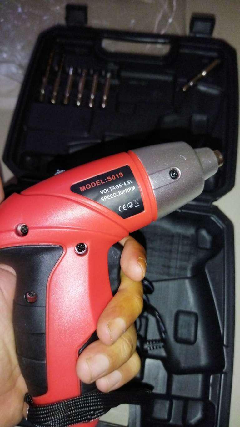 Bor Cas Cordless Bor Tangan Baterai Set Terjangkau