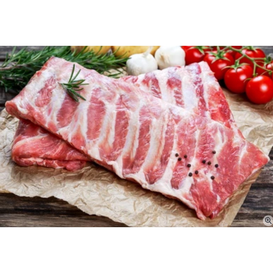 

Iga Super - Tulang Iga Murni Tanpa Tulang Punggung - Pork Ribs - berat 500gram