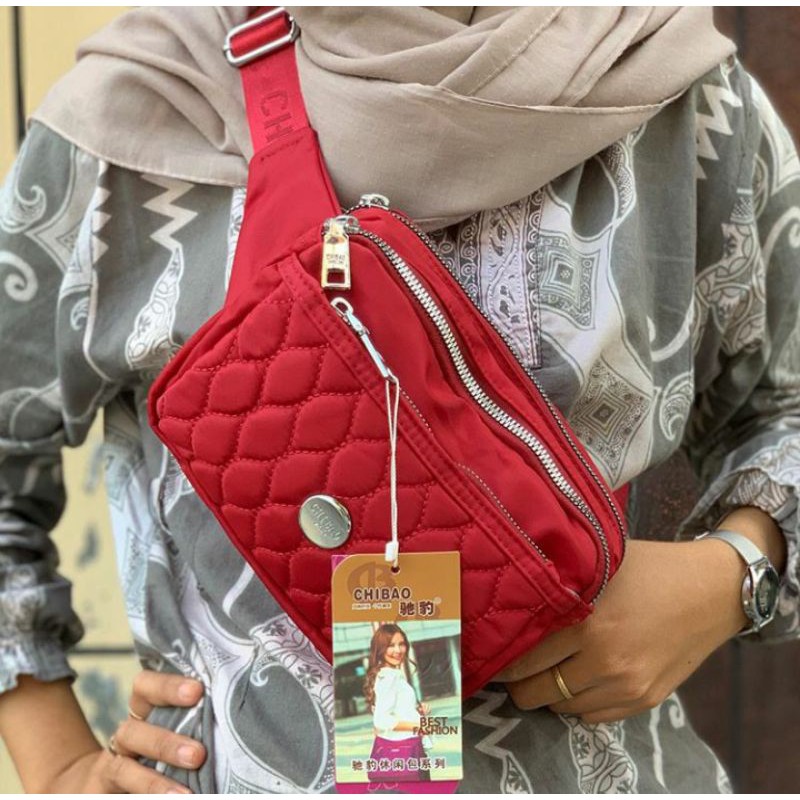 TAS SELEMPANG WAISTBAG CHIBAO (8003-8)