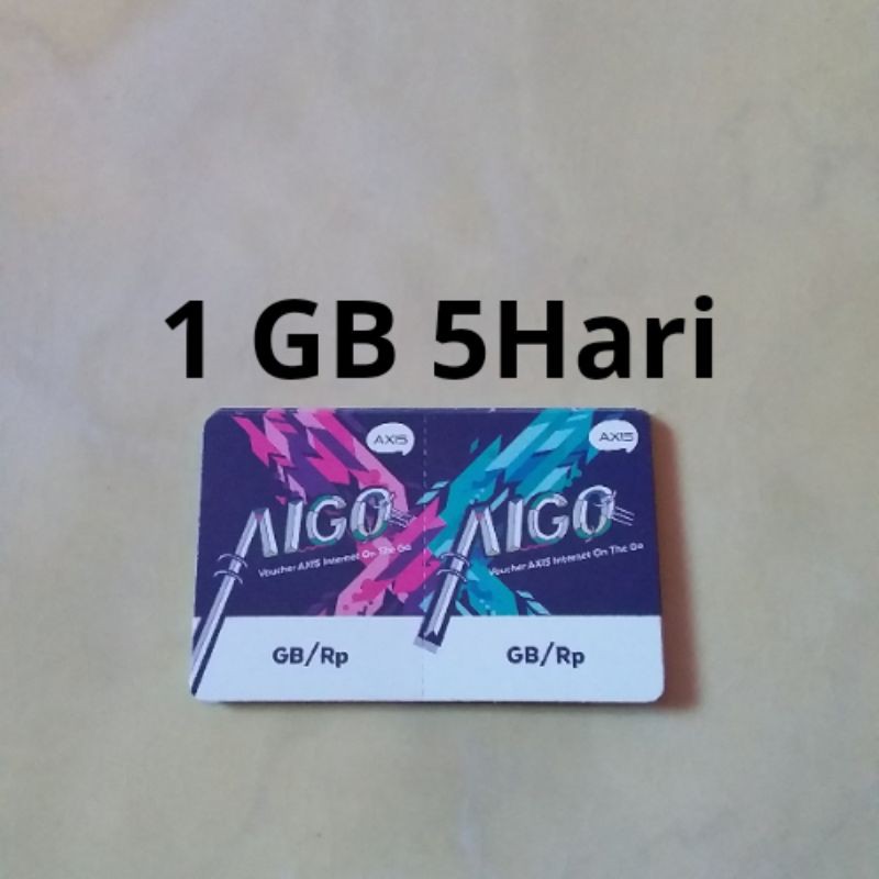 Voucher Aigo 1GB 5 Hari