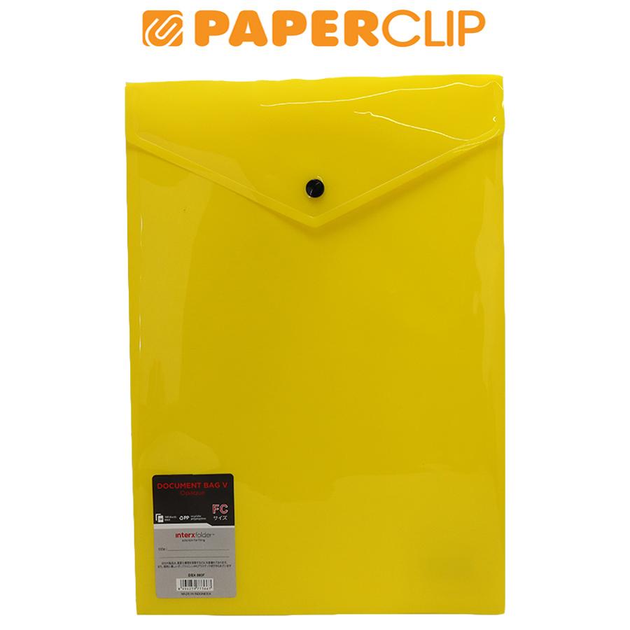 

SMART POCKET INTERXFOLDER OPAQUE VERTICAL DBX800F YELLOW