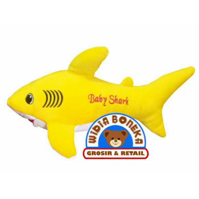 [ PROMO ] Boneka Baby Shark / Ikan Hiu 40 cm