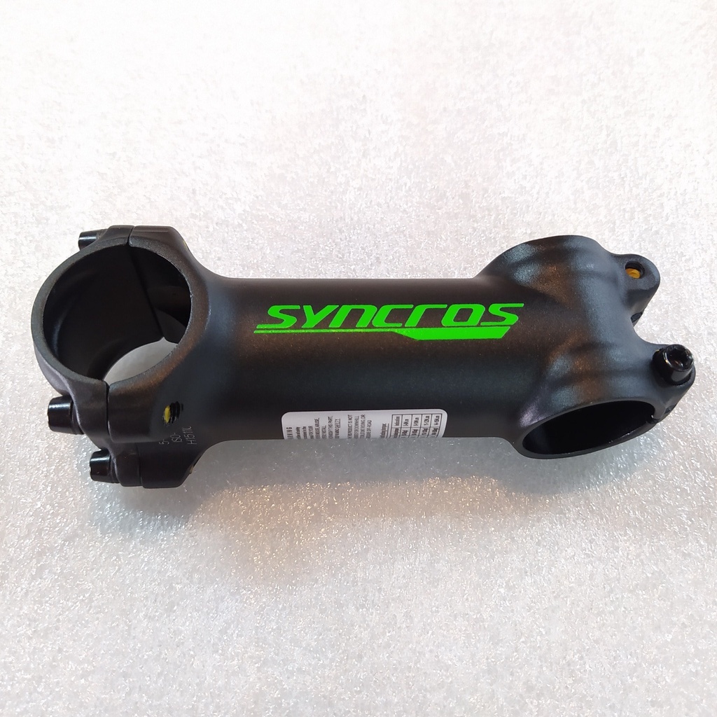 Stem Syncros 31.8 uk 100mm Alloy Black Green Original