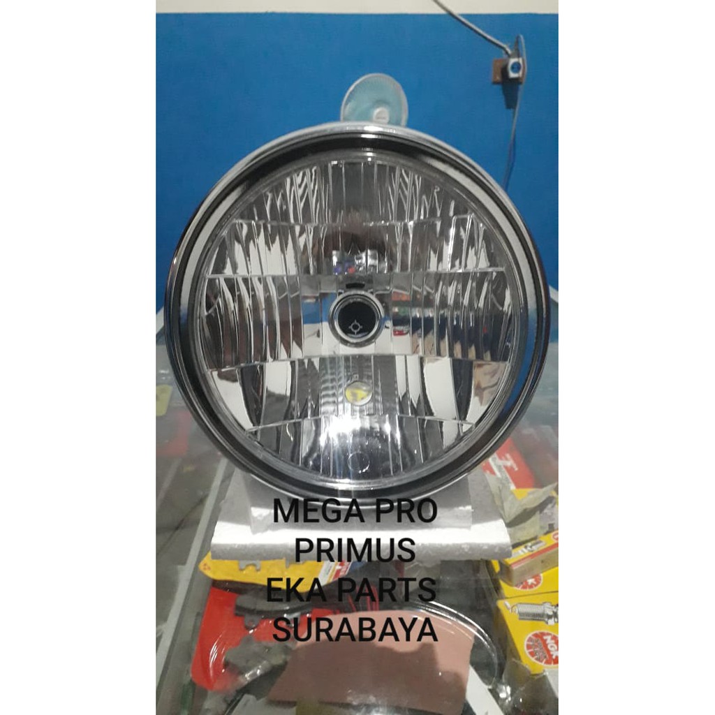 lampu depan megapro primus