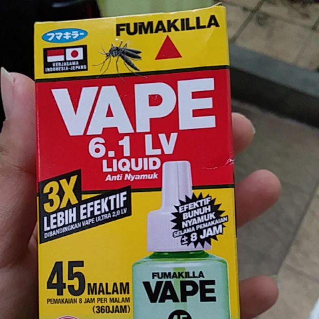 Obat Nyamuk Vape Refill 45 Days | Vape Fumakilla Nyamuk 45