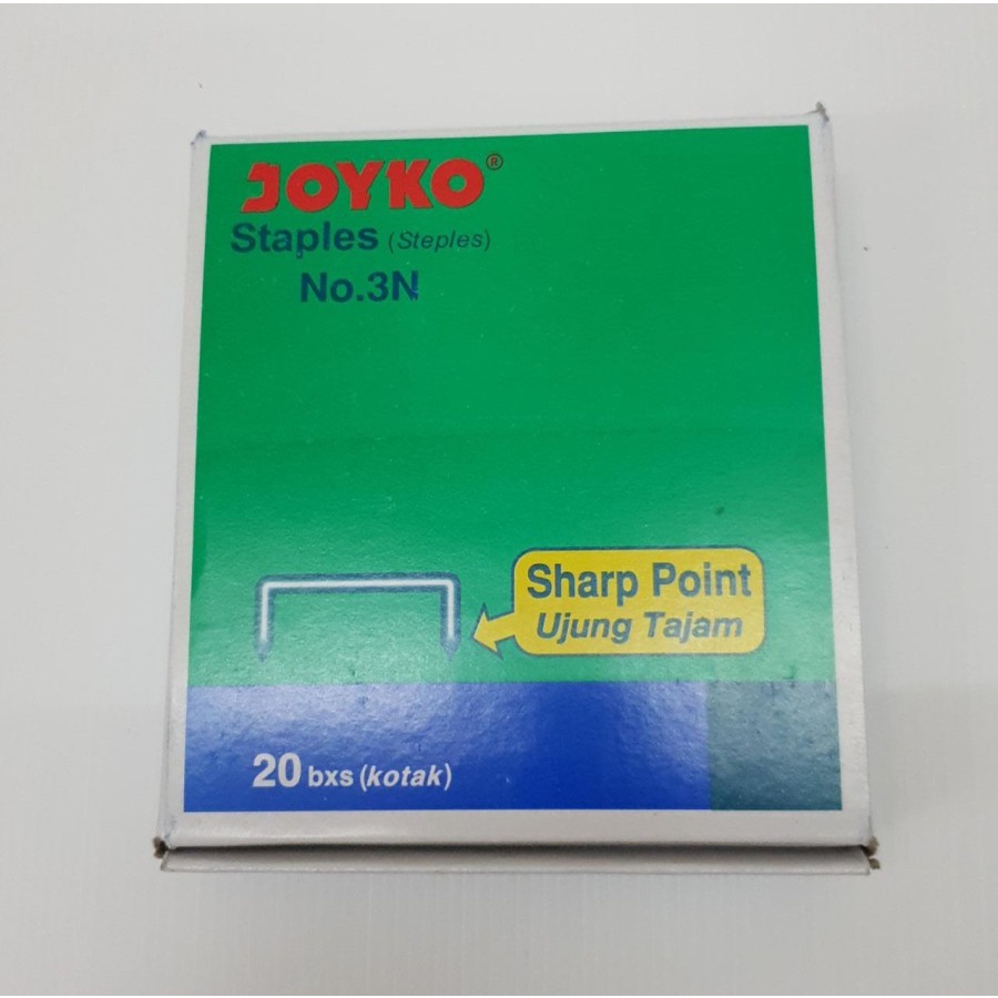 

ISI STAPLER JOYKO NO.3N (20pcs) PER PAK