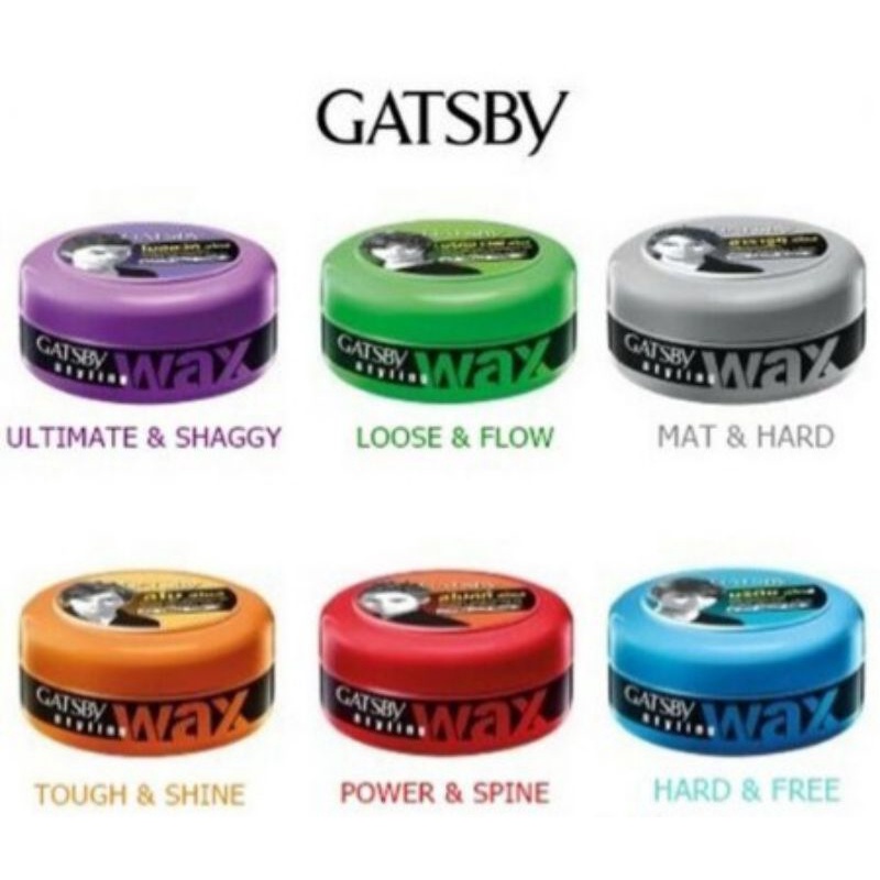 Jual Gatsby Styling Wax Series | Series Styling Wax | Minyak Rambut