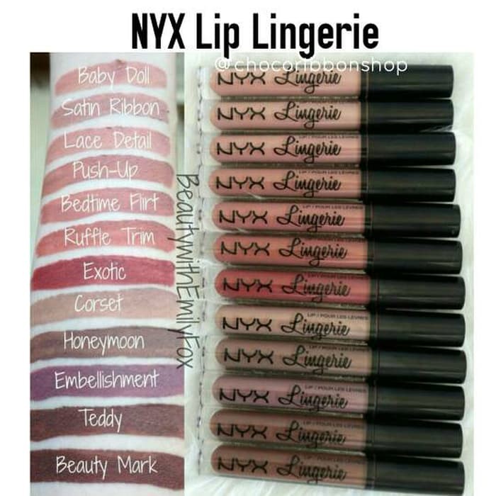 NYX Lip Lingerie Lip Cream 100% ORIGINAL