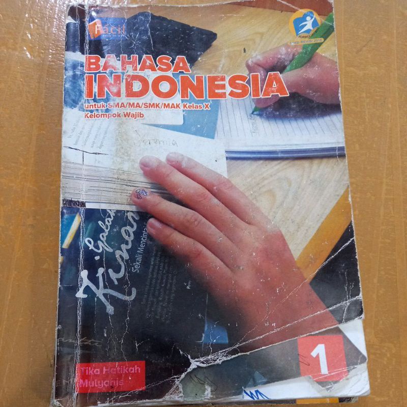 

Bahasa Indonesia untuk SMA kelas X kelompok wajib
