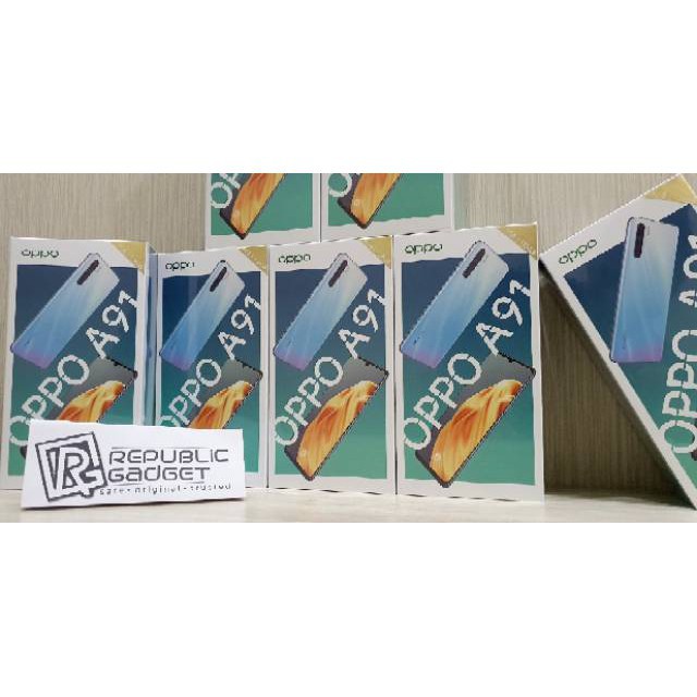 HP PROMO MURAH OPPO A91 RAM8/128GB 100% ORIGINAL NEW SEGEL GARANSI RESMI OPPO SERVICE CENTER