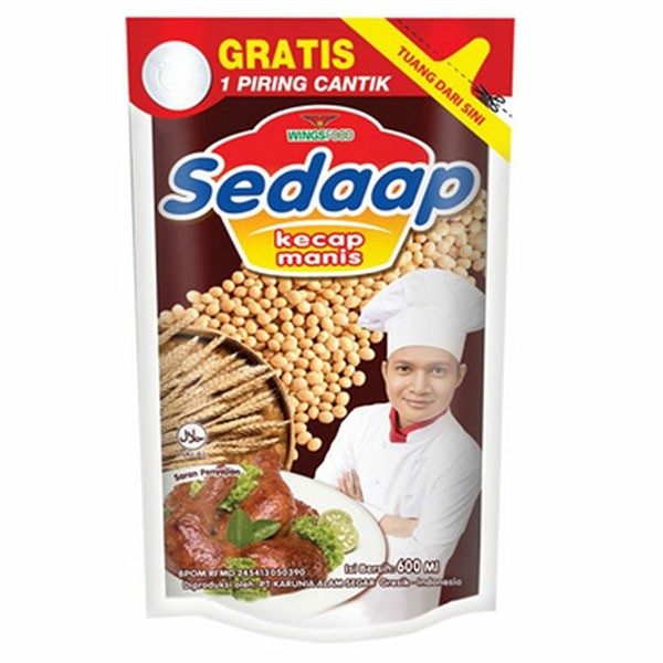 

Sedaap Kecap Manis Pouch 600 Ml