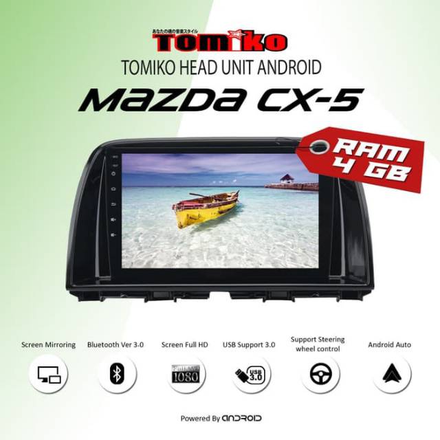 Head Unit Android  Tomiko OEM MAZDA  CX 5
