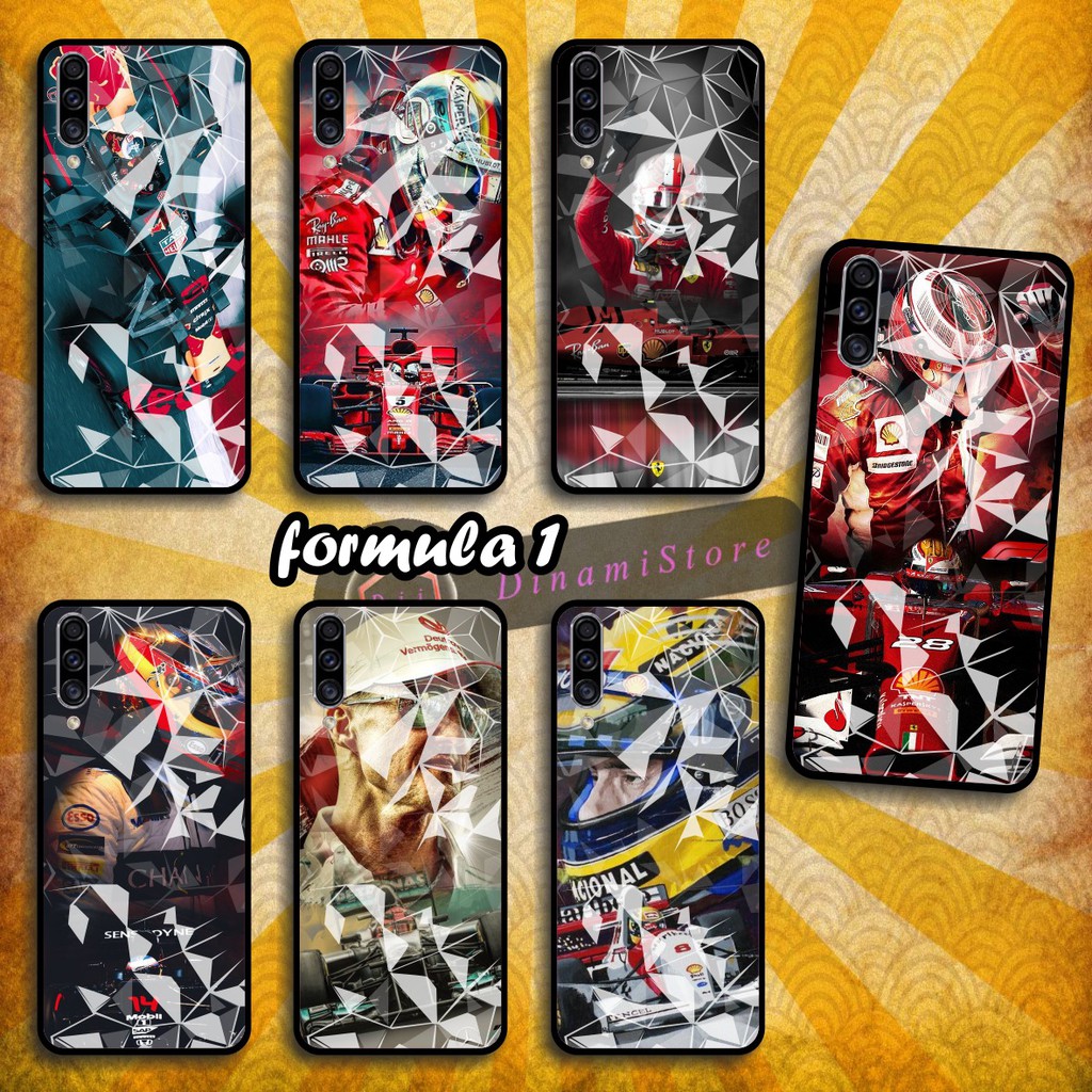 Softcase diamond gambar FORMULA 1 xiaomi redmi 3 4a 5a 6 6a 7 7a 8 8a Pro 9 9a Note 3 4 5 6 7 DII128