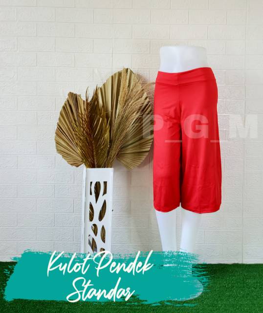 KULOT PENDEK STANDART JERSEY / CELANA KULOT PENDEK SPANDEK BISA COD//PGM