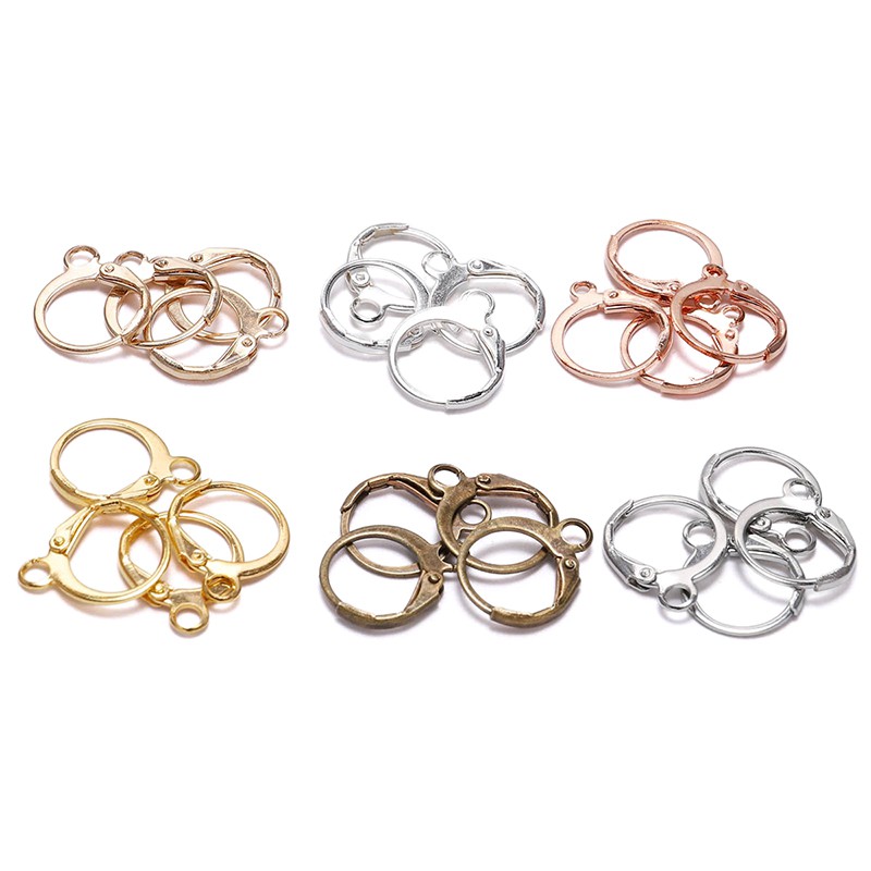 Hbid Glory 20pcs / Set Anting Hoops / Bulat / Hoops / Bulat Untuk Membuat Perhiasan DIY