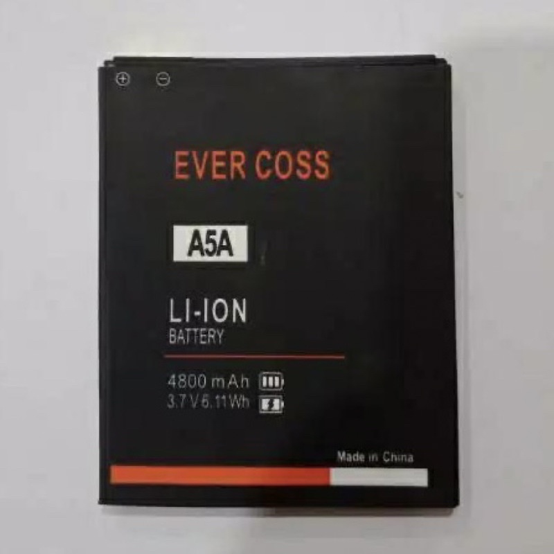 Batterai Evercoss A5A Model Original Baterai