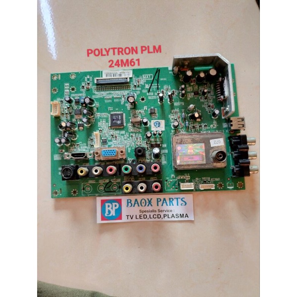 MB - MAINBOARD TV LCD POLYTRON PLM24M61 - PLM 24M61