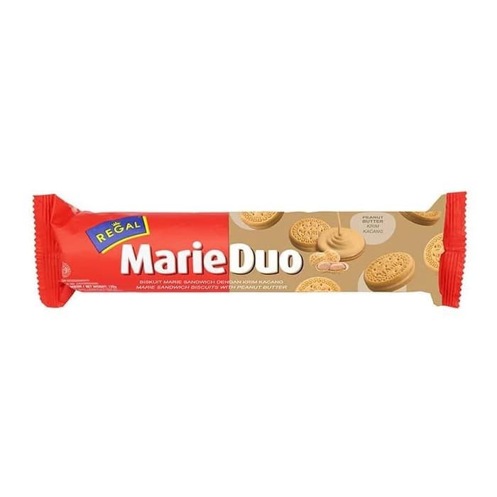 

Regal marie duo peanut butter 100g