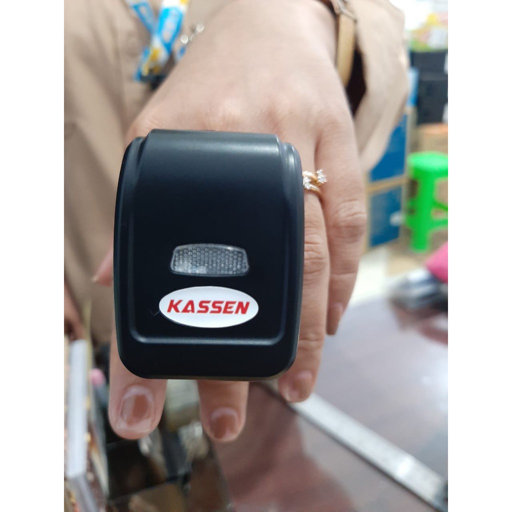 RING SCANNER KASSEN KS-69BT | KS 69 BT 1D &amp; 2D BLUETOOTH + USB PORTABLE