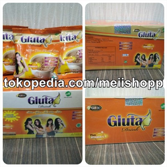 

Jual Gluta Drink Sacet / Sachet / Box / Ori / Original Murah