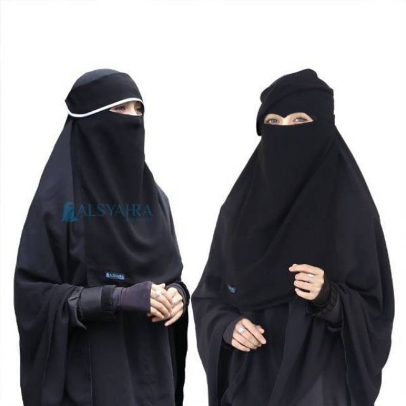 Flap Niqab Bandana Poni Style Bisban