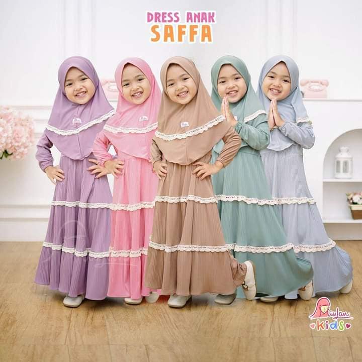 DRESS ANAK SAFFA BY MIULAN KIDS | CUTE DRESS