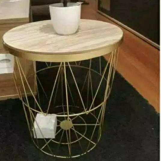  MEJA  TOPAZ INFORMA  GOLD PUTIH  HITAM  Shopee Indonesia