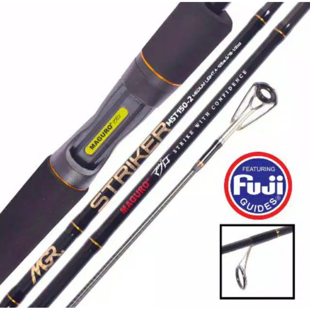 Joran Maguro STRIKER | Ring Full Fuji | Spinning | Alat pancing | Galatama | Lomba
