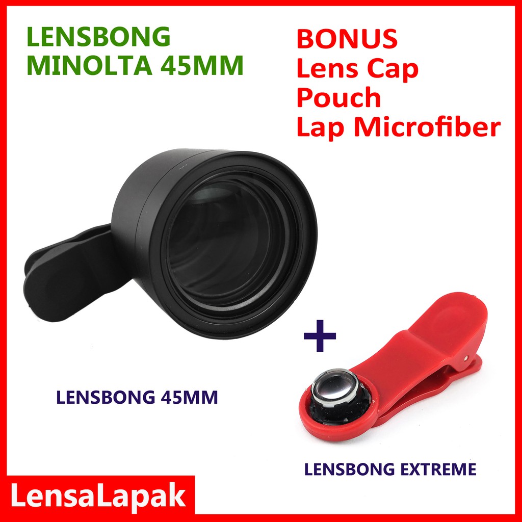 Lensbong Prosumer (Macro) 45mm Minolta - Lensa HP