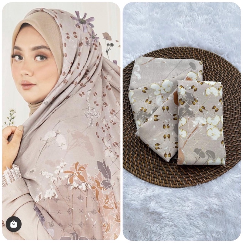 251- 300  Hijab segiempat voal motif-295