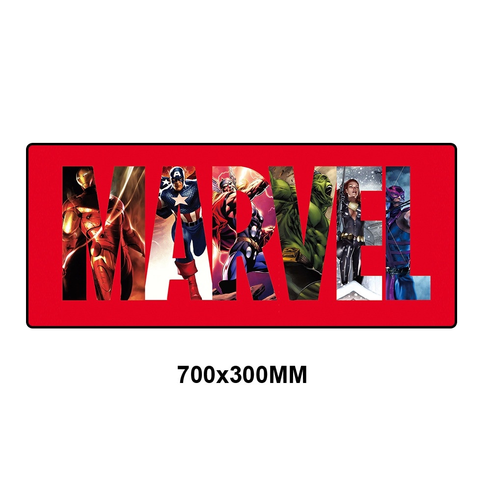 Gaming Mouse Pad XL Desk Mat Mousepad Marvel 700 x 300 mm MWMH-011