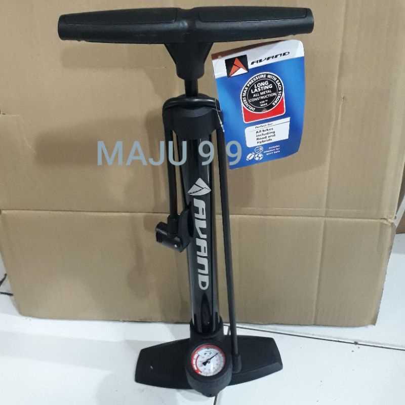 Pompa Ban Sepeda dan Motor Avand PMA-7039 Alloy 32mm + Meter Pressure