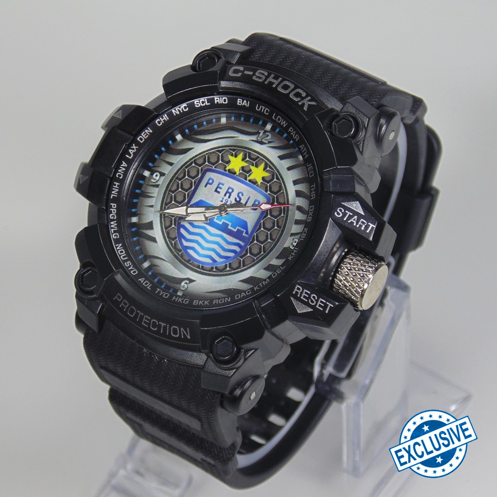 (Terbaru Gan) Jam Tangan Persib - Motif Carbon { Desain Istimewa }