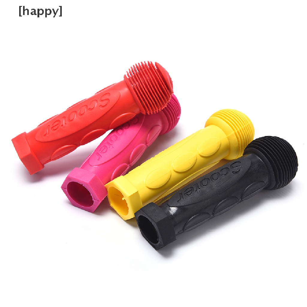 Ha 1 Pasang Grip Stang Sepedaskuterskateboard Bahan Karet Untuk Anak