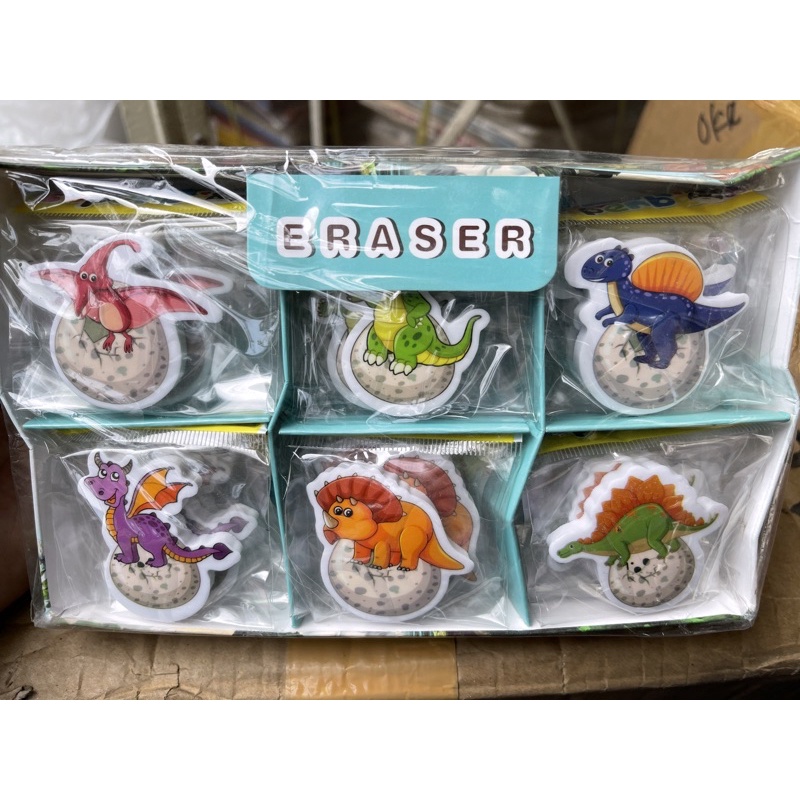 

penghapus pensil motif dinosaurus satuan