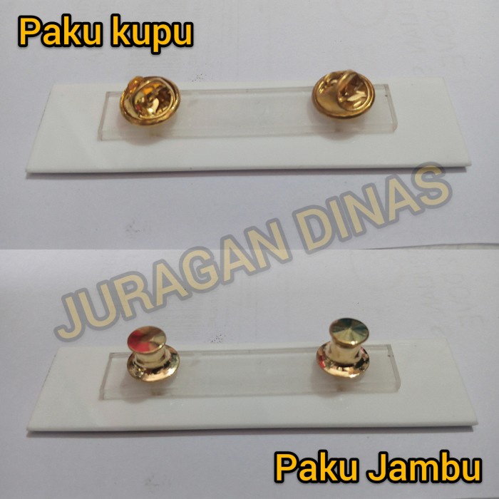 

Murah Nametag Papan Nama Dada Pdh Pns Bhayangkari Hitam Grafir Acrylic Berkualitas