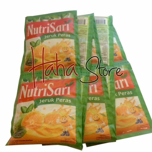 

Nutrisari Jeruk Peras