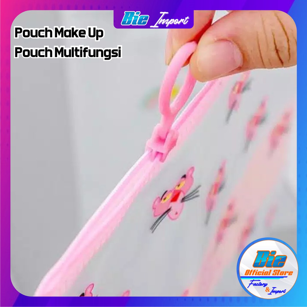 Pouch Make Up / Pouch Travel / Tas Kosmetik / Tempat pensil