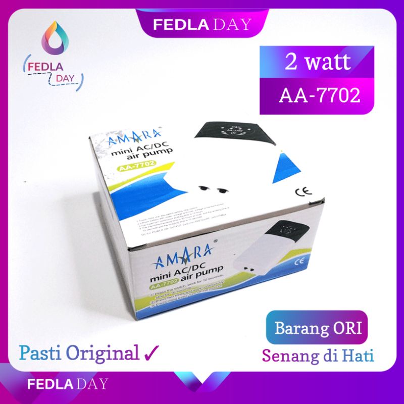 aerator ac/dc otomatis AMARA 7702