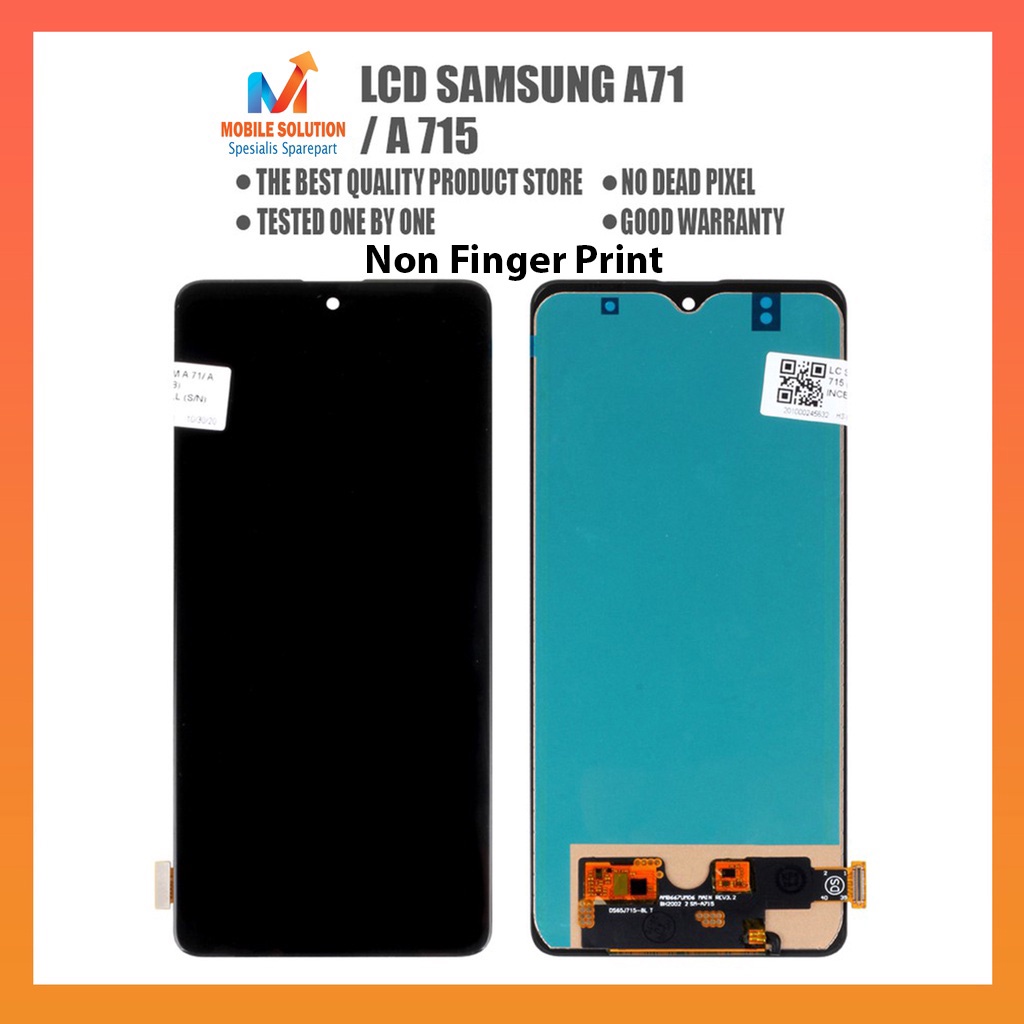 Grosir LCD SAMSUNG A71/A715 ORIGINAL  INCEL 100% GARANSI 1 bulan + packing / BUbbel