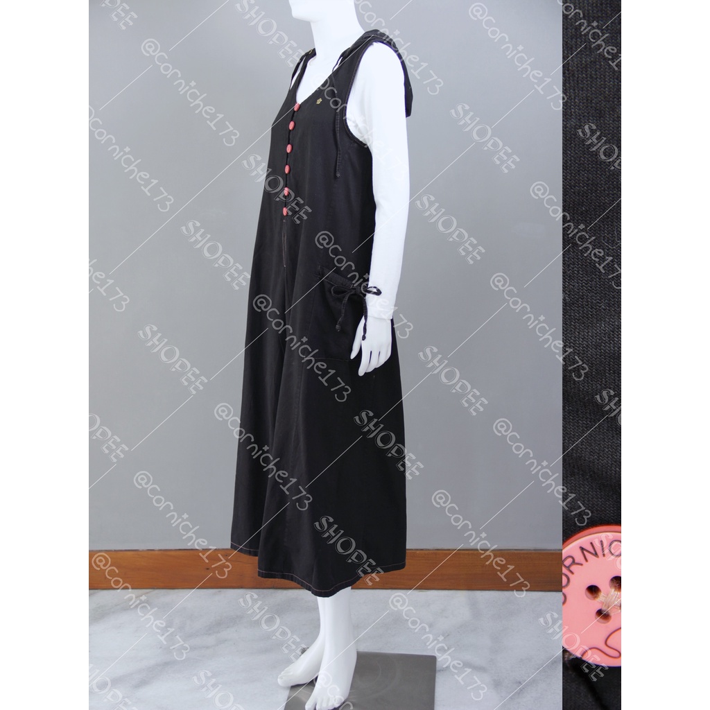 Corniche Liya Overall Hitam - TH501403