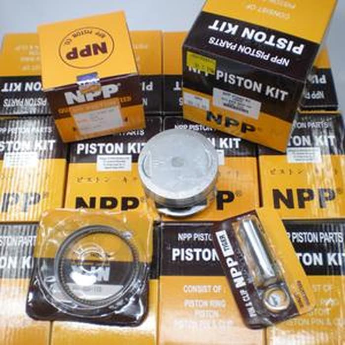 Piston Kit Ring + Seher Suzuki Satria FU 150cc NPP LEDENGMOTOR