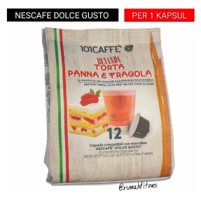 

Nescafe Dolce Gusto Strawberry Cake Cream 1 Kapsul Kopi