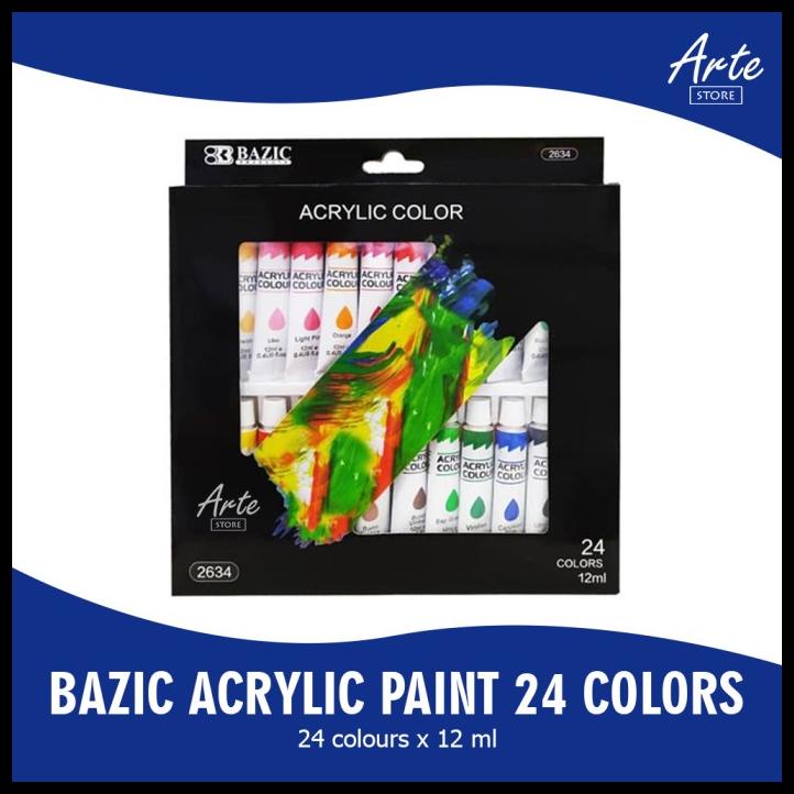 

Cat Akrilik - Bazic Acrylic Set 24 Warna