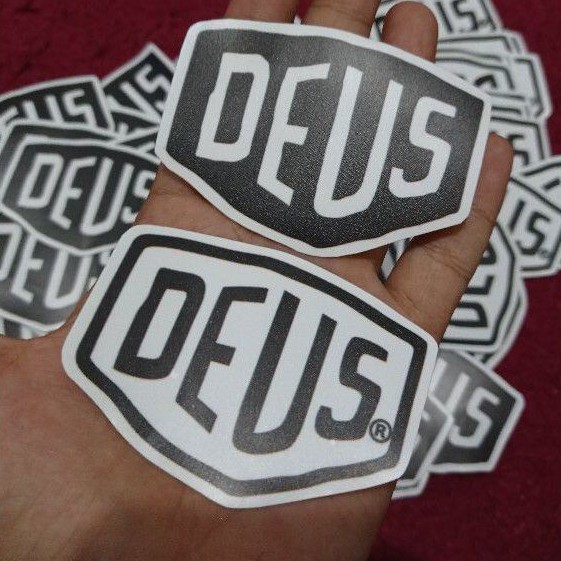 

stiker deus DEUS stiker distro brand sticker