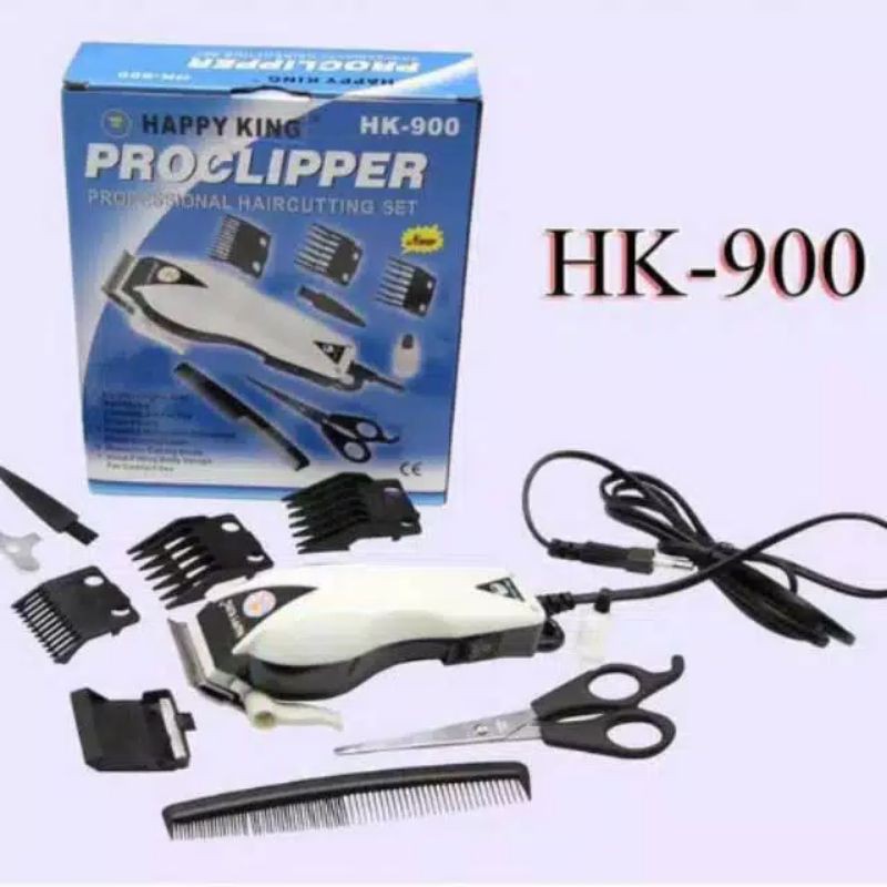 Hair Clipper Professional - Alat Mesin Cukur Rambut HK-900 - Heppy King // Cukuran Clipper Hk-900