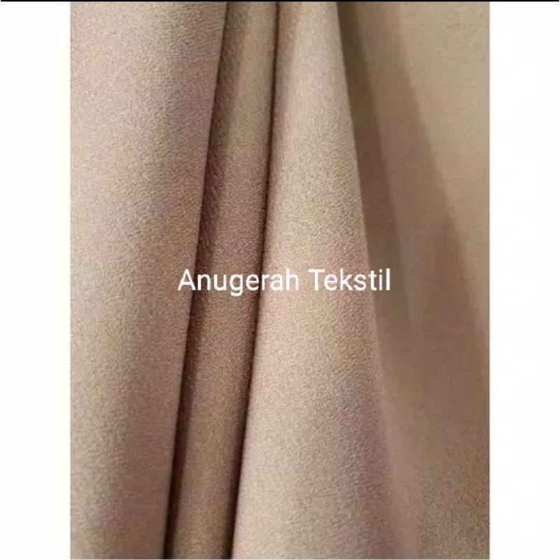 1/2 meteran (0.5 meter)kain bahan moscrepe moscrape moscreepe premium #moscrepe polos##moscrapepolos
