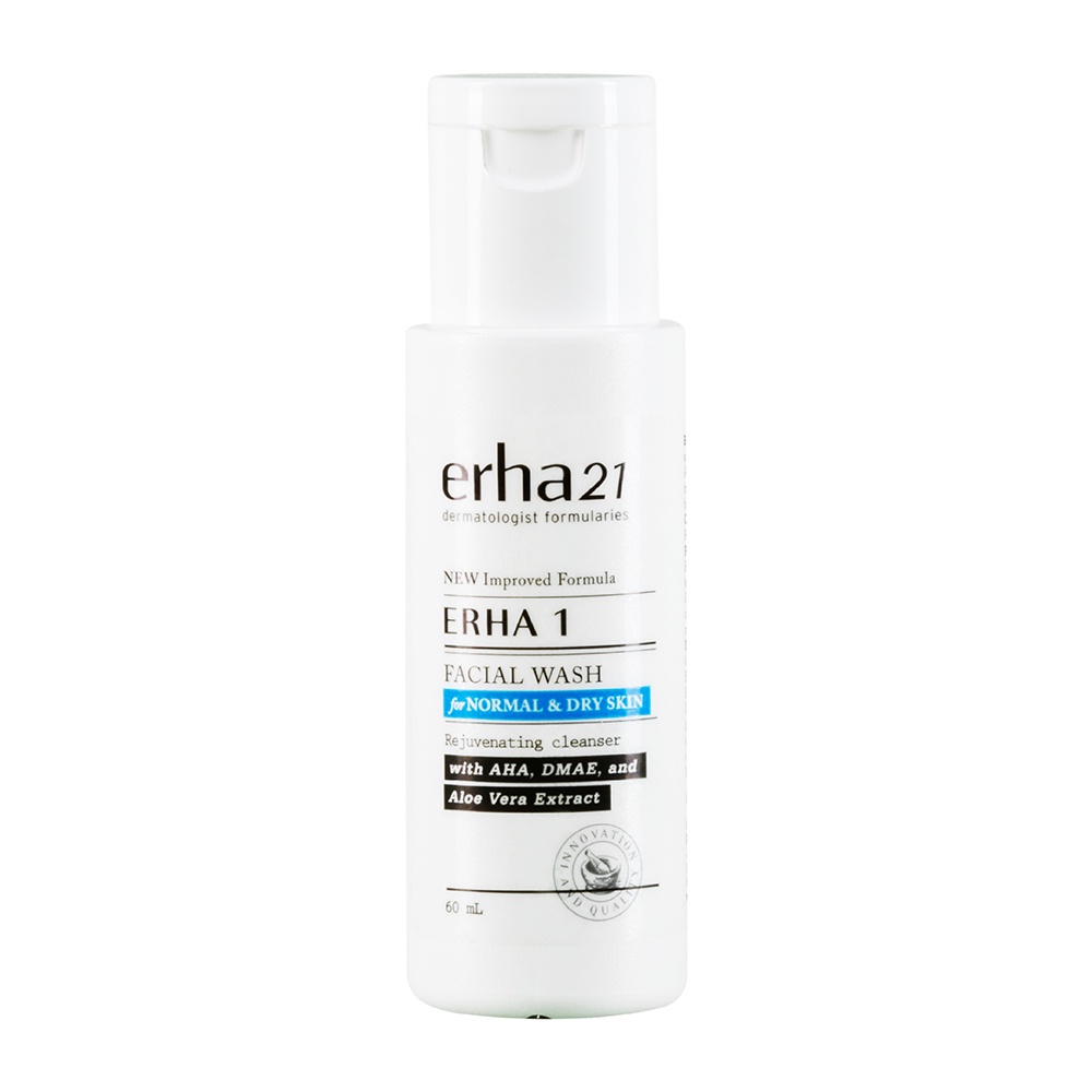 ERHA 1 FACIAL WASH FOR NORMAL &amp; DRY SKIN 60ml