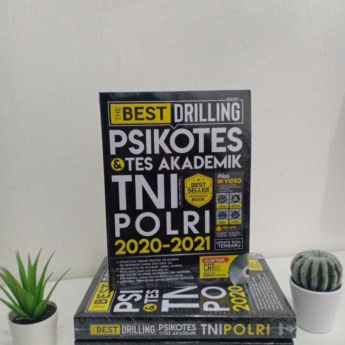 

buku the best drilling psikotes TNI-Polri 2020-2021