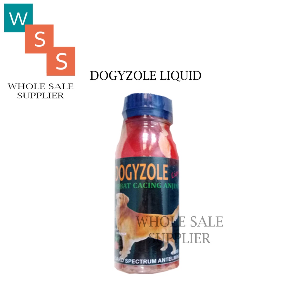 obat cacing anjing dogyzole liquid 100ml